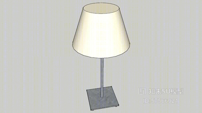 台灯SU模型下载【ID:419271120】
