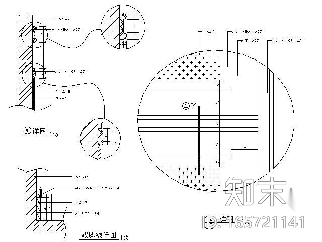 [毕业设计]120㎡现代简约欧式家装设计cad施工图下载【ID:165721141】