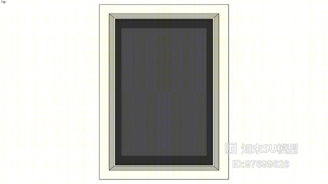 平开窗SU模型下载【ID:97699626】