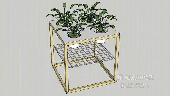 盆栽SU模型下载【ID:118037859】