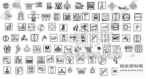 图块/节点cad标牌图块01cad施工图下载【ID:832304829】