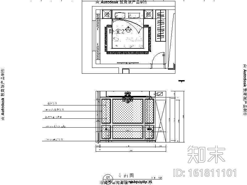 [北京]精装欧式三层别墅设计施工图cad施工图下载【ID:161811101】