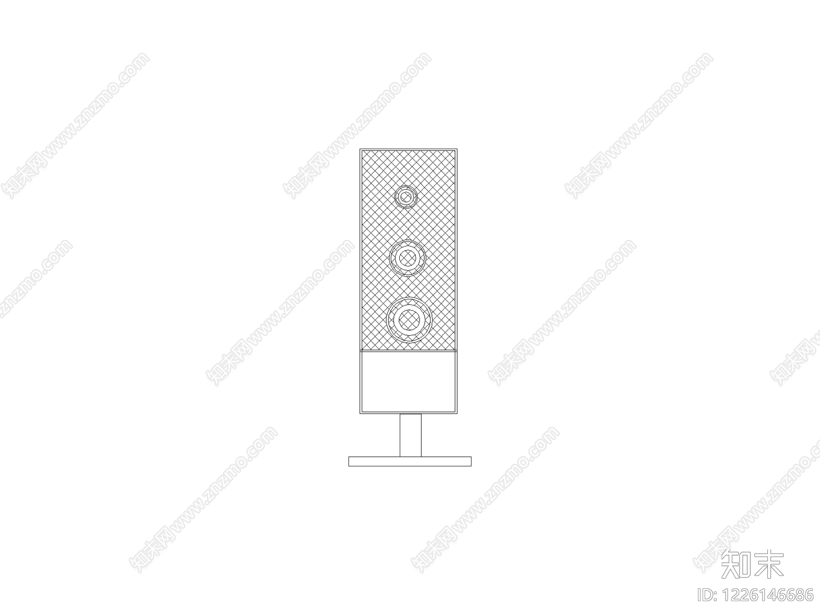 柜子cad施工图下载【ID:1226146686】