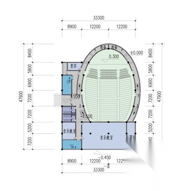 [四川]现代化多组合布局绿色空间校园建筑设计方案文本cad施工图下载【ID:165158113】