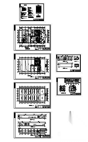 北京现代汽车某销售服务店建筑扩初图cad施工图下载【ID:160721129】