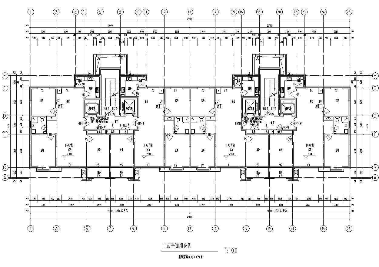 [宁夏]高层剪力墙结构塔式住宅楼施工图（含效果图及多...cad施工图下载【ID:149778133】