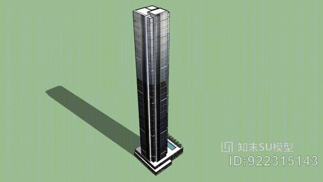 现代高层SU模型下载【ID:922315143】