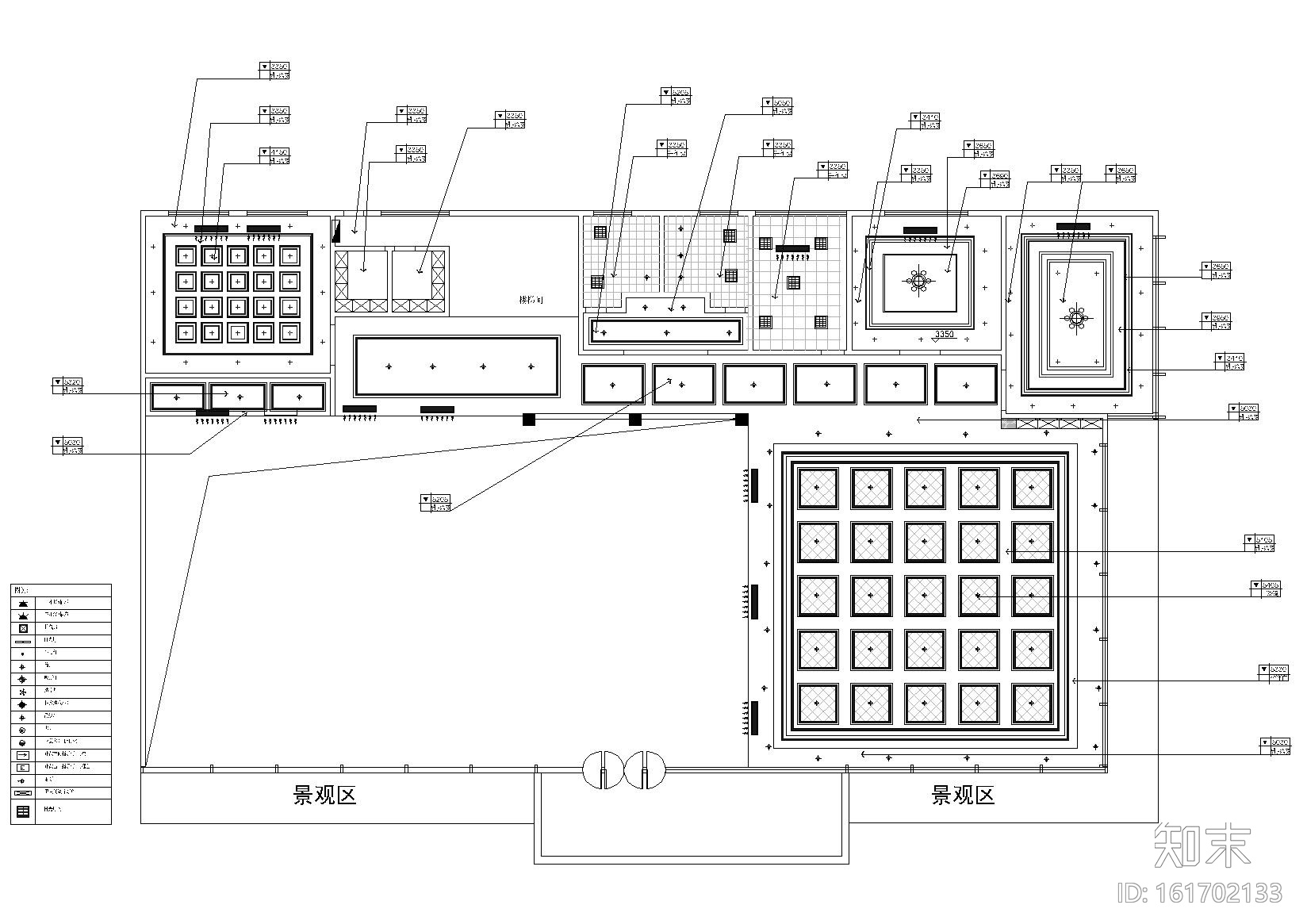 ​[福建]安溪万城壹号售楼处施工图+效果图cad施工图下载【ID:161702133】