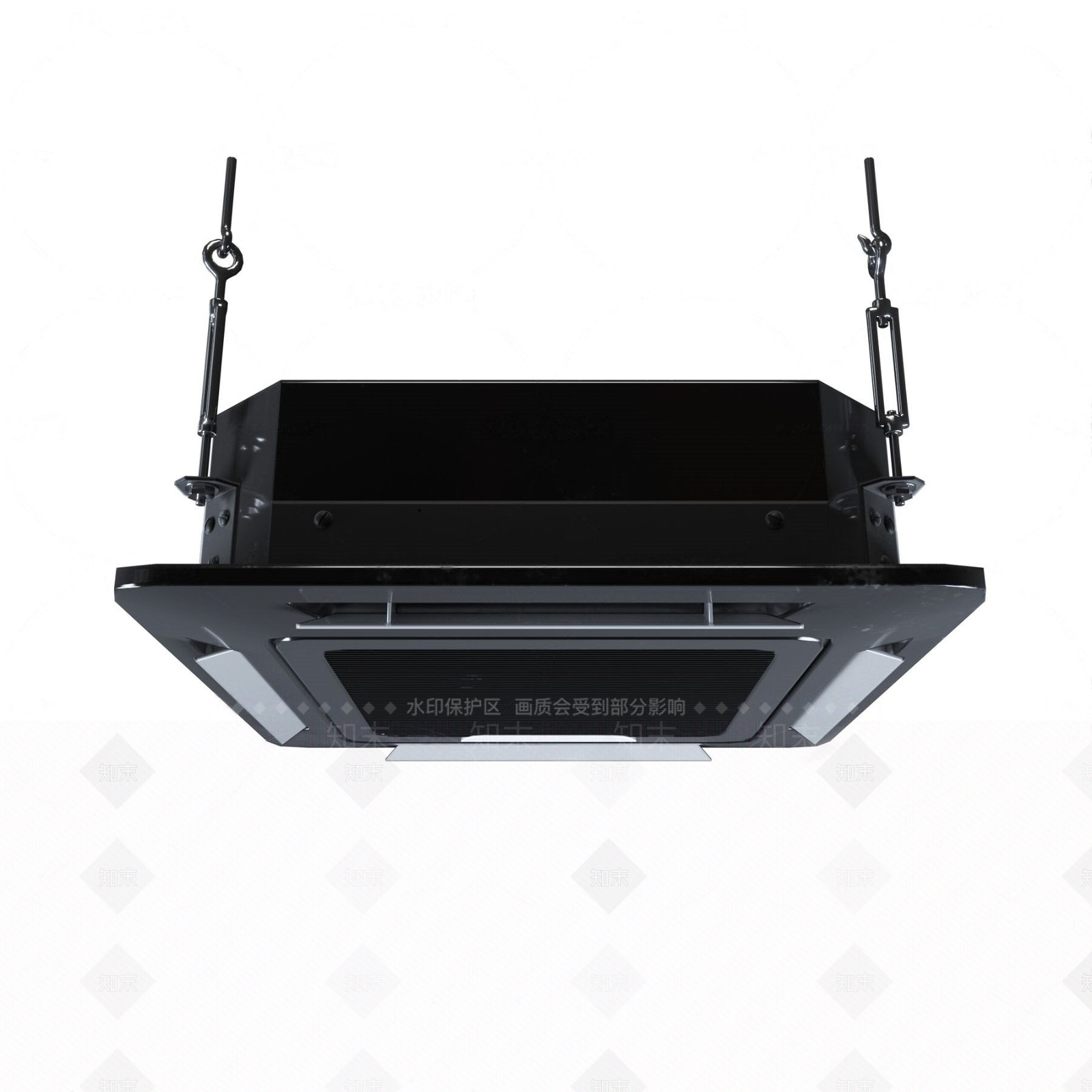 工业风天花机空调3D模型下载【ID:181048009】