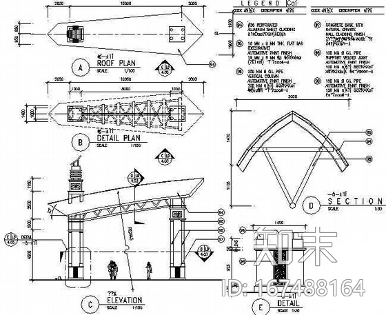 [广州]花园住宅区环境景观施工图设计施工图下载【ID:167488164】