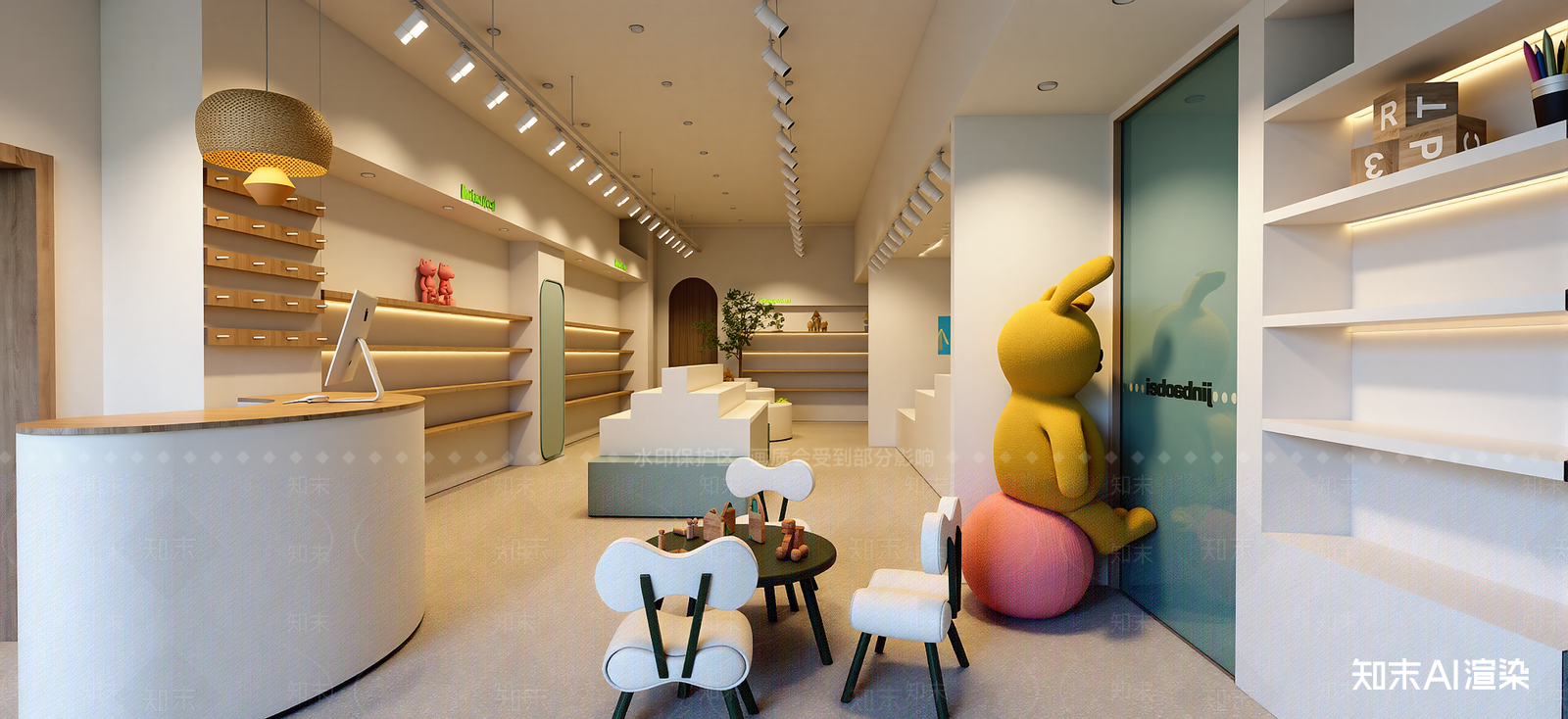 现代玩具礼品店SU模型下载【ID:1222129634】