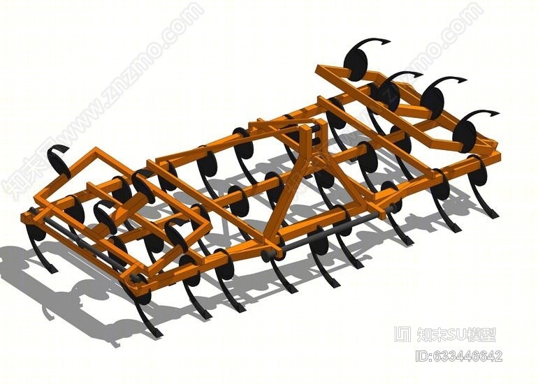 农业机械设备SU模型下载【ID:633446642】