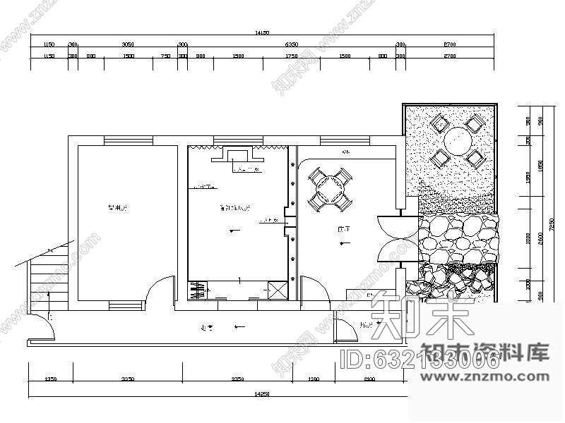 施工图杭州美容护理中心室内装饰图cad施工图下载【ID:632133006】