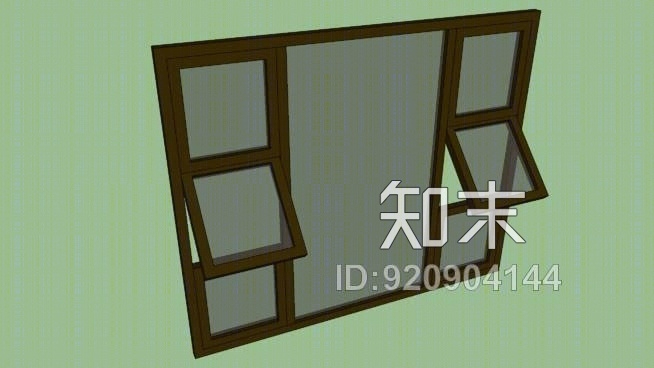 遮阳窗SU模型下载【ID:920904144】