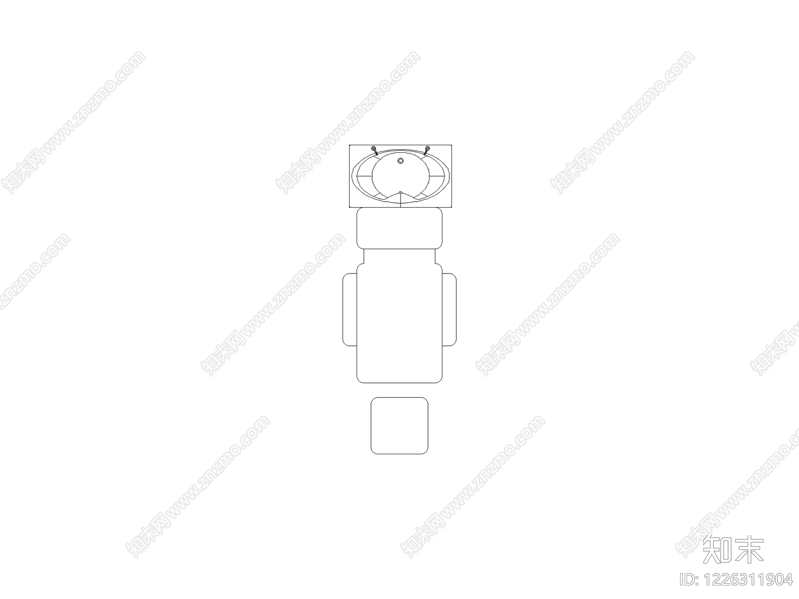 椅子CAD图纸