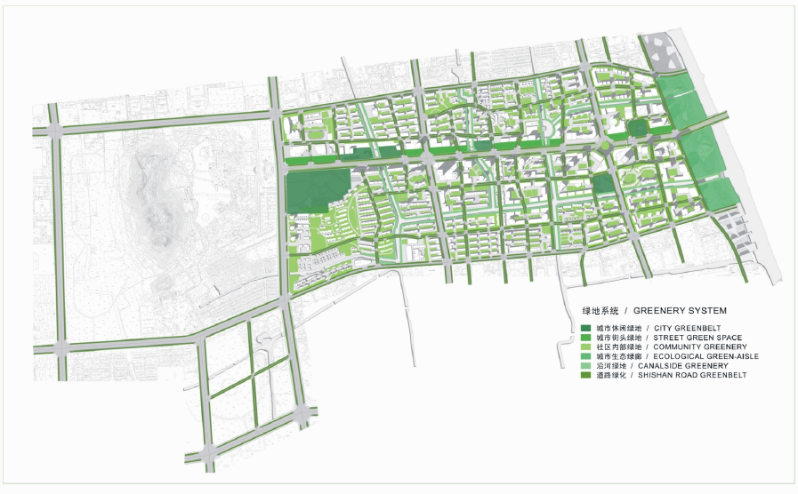【江苏】苏州高新区中心地块狮山路沿线更新型城市规划设...cad施工图下载【ID:165940188】