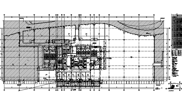 [广西]超高层核心筒华润办公及商业建筑审图施工图(20...cad施工图下载【ID:166220123】