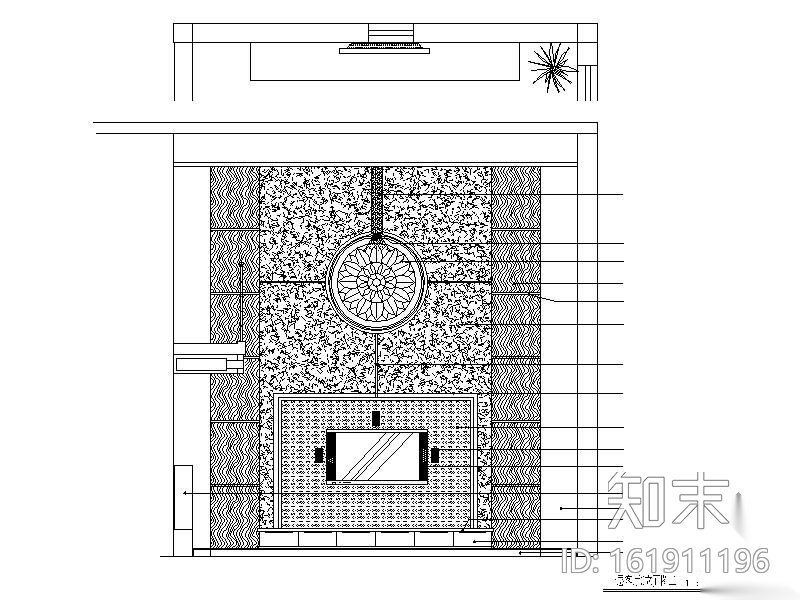 [上海]某三层别墅室内施工图cad施工图下载【ID:161911196】