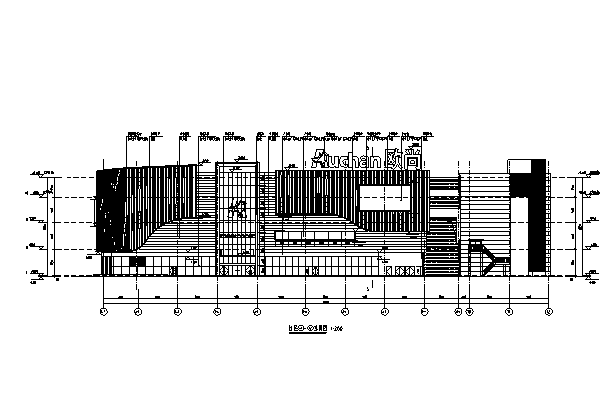 [浙江]某知名商业品牌商业综合体建筑施工图cad施工图下载【ID:151482112】