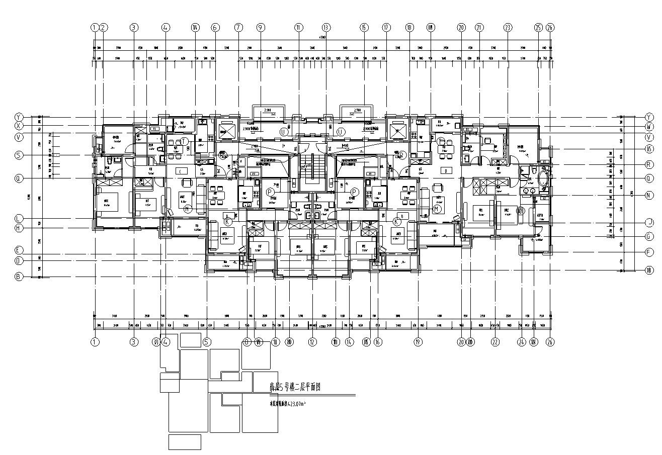 [江苏]苏州欧陆风格居住区建筑方案施工图设计（CAD）cad施工图下载【ID:149544106】
