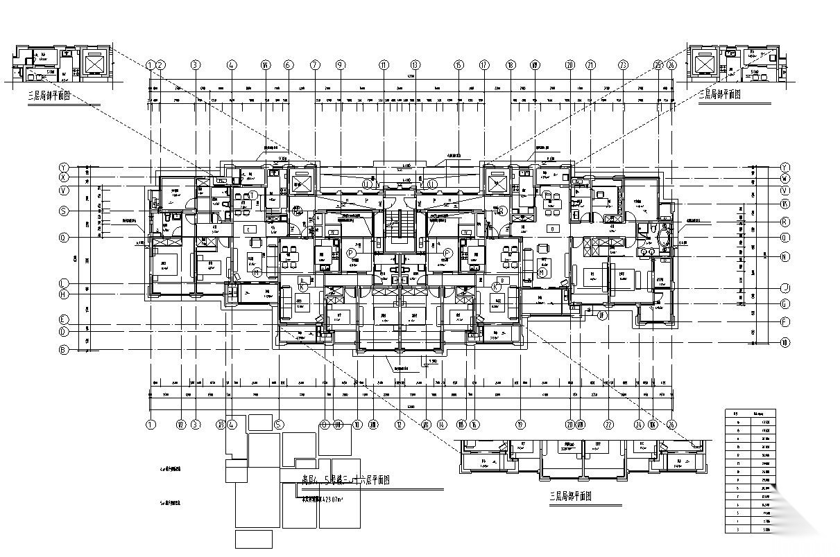[江苏]苏州欧陆风格居住区建筑方案施工图设计（CAD）cad施工图下载【ID:149544106】