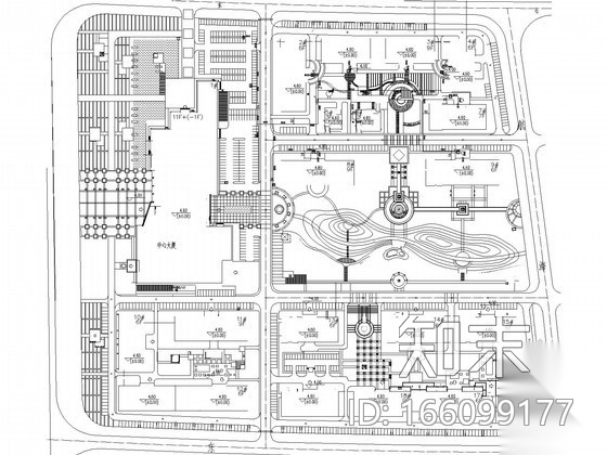 [北方]市政室外给排水管道竣工图cad施工图下载【ID:166099177】