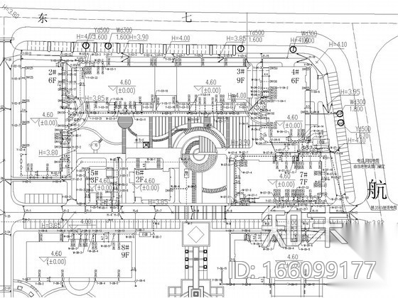 [北方]市政室外给排水管道竣工图cad施工图下载【ID:166099177】