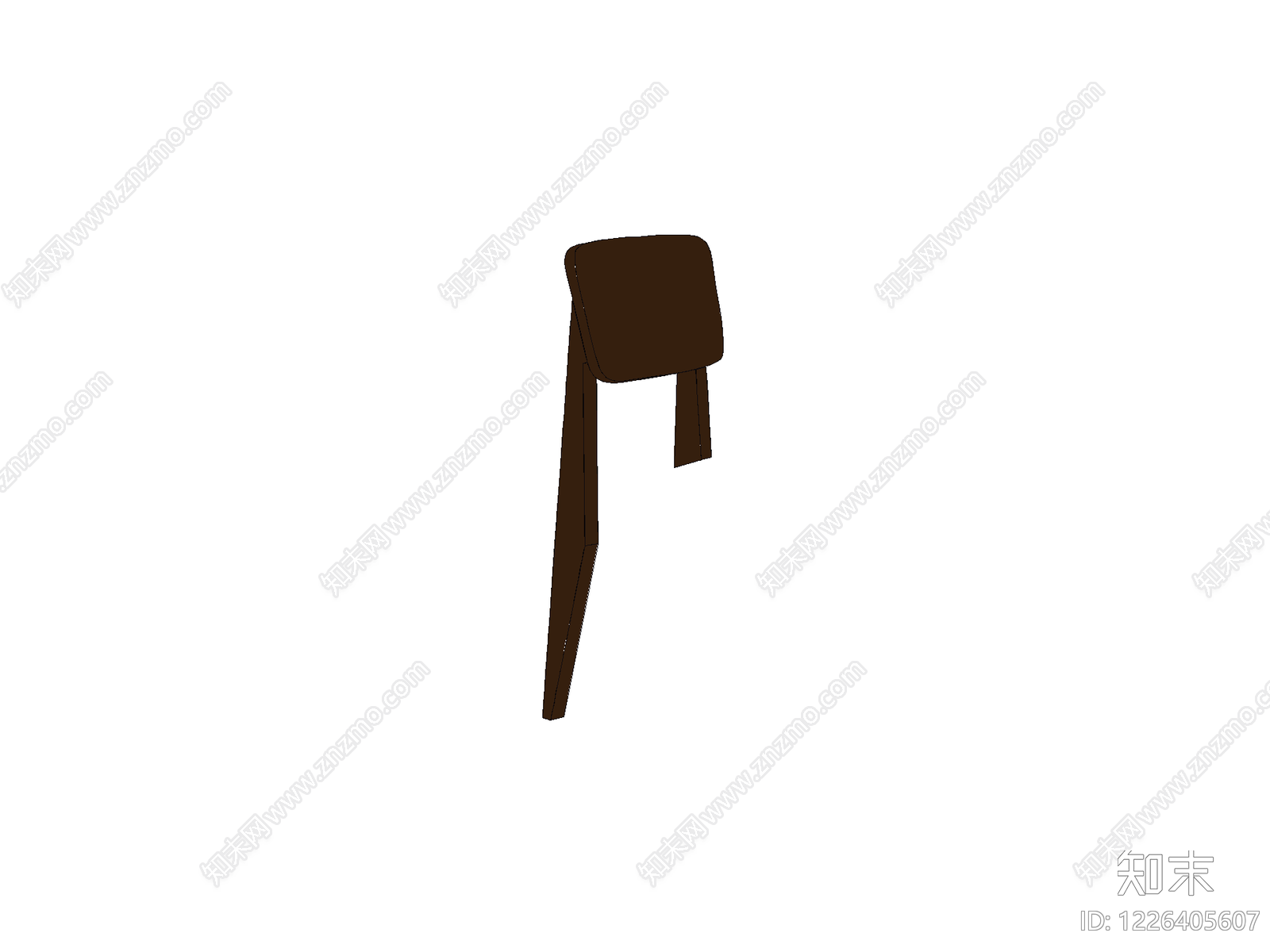 椅子cad施工图下载【ID:1226405607】