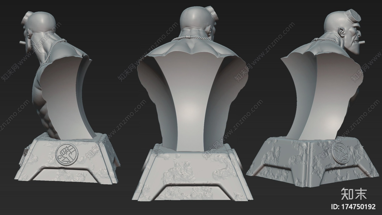 地狱男爵破产3d打印模型下载【ID:174750192】