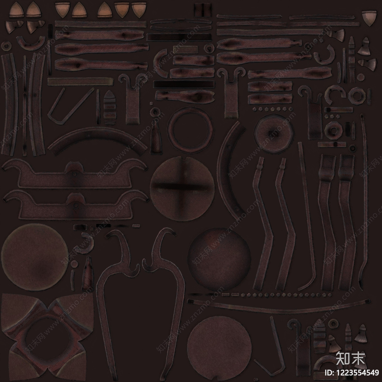 锈蚀金属贴图下载【ID:1223554549】