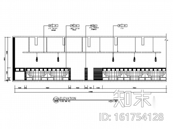 [新疆]充满韵律感的情调西餐厅CAD施工图（含实景照片）cad施工图下载【ID:161754128】