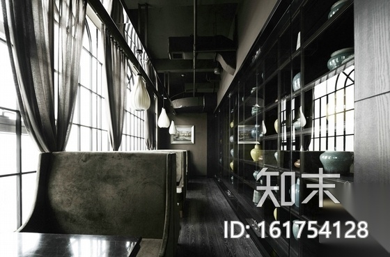 [新疆]充满韵律感的情调西餐厅CAD施工图（含实景照片）cad施工图下载【ID:161754128】