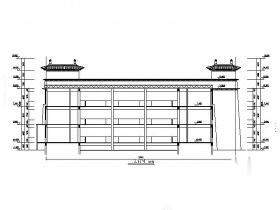 [西藏]三层框架结构藏式风格医疗建筑施工图（含效果图）施工图下载【ID:165143108】