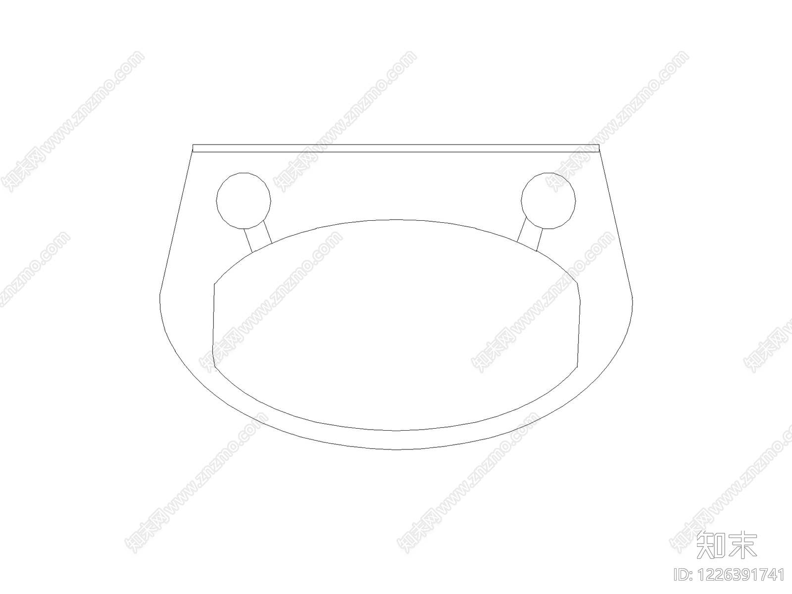 卫浴设施cad施工图下载【ID:1226391741】