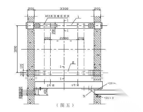 某超高层钢结构工程塔吊爬升工艺cad施工图下载【ID:151702138】