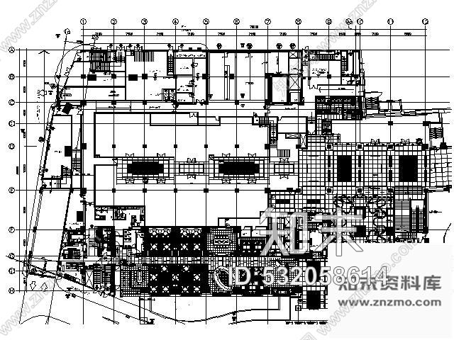 施工图北京知名五星级酒店部分施工图cad施工图下载【ID:532058614】