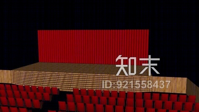 剧场SU模型下载【ID:921558437】
