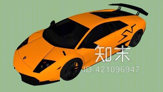 兰博基尼SV（SuperVeloceSU模型下载【ID:421096947】