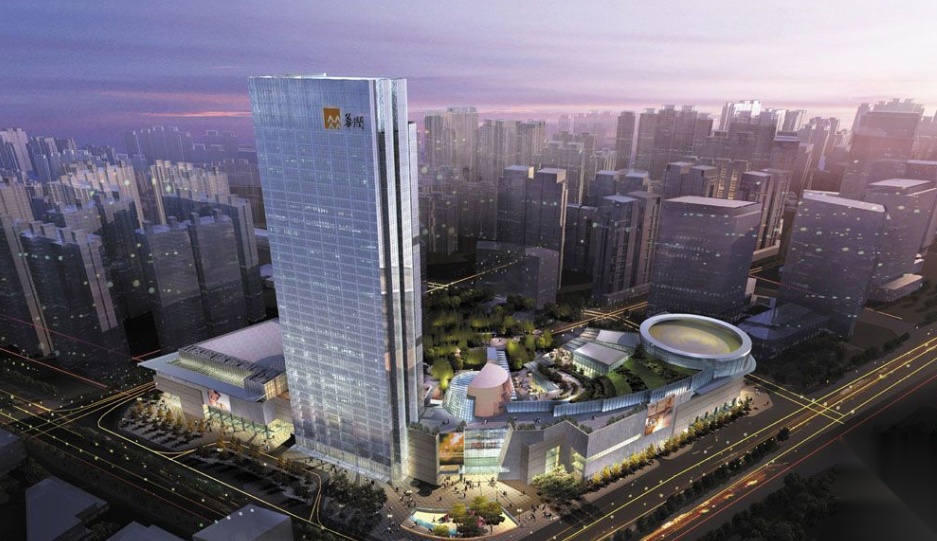 [成都]某大型商业综合体全套CAD+效果图施工图下载【ID:151640182】