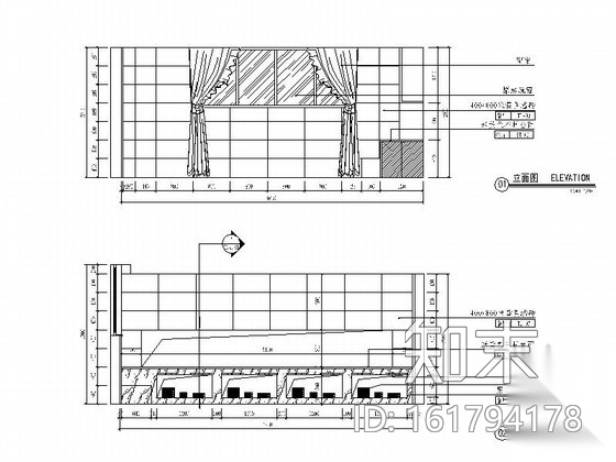 [江苏]市内独家高层山海景酒店洗浴中心施工图（含效果图...施工图下载【ID:161794178】