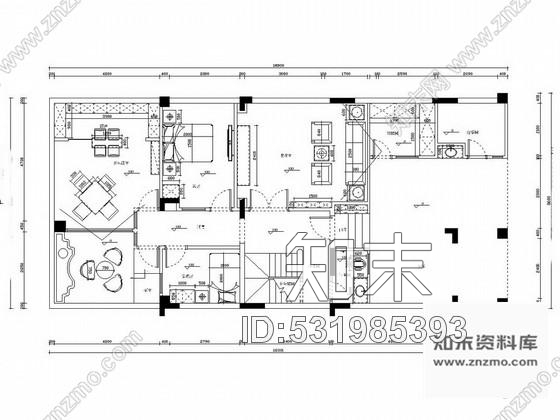 施工图重庆原创中式三层别墅室内装修CAD施工图含效果施工图下载【ID:531985393】