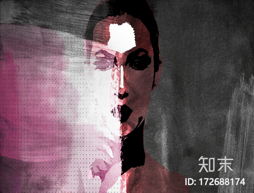 艺术人像壁纸贴图下载【ID:172688174】