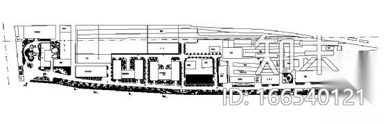 杭州铁路列车段厂区景观设计cad施工图下载【ID:166540121】