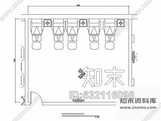 施工图某奢华欧式足疗会所大包间装修图含效果cad施工图下载【ID:632116098】