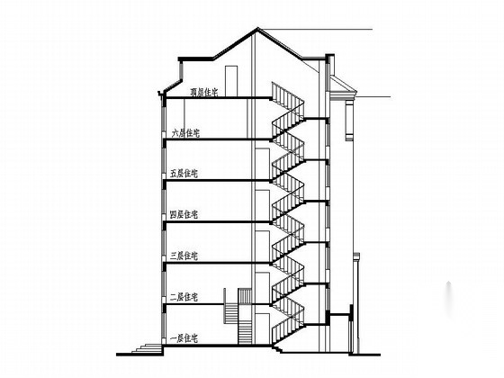 [吉林]新古典住宅区规划及单体设计方案图cad施工图下载【ID:167248133】