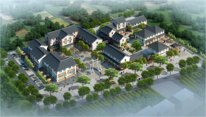 [江苏]山地竹林美丽乡村改造景观规划设计方案（附详细...施工图下载【ID:160916167】