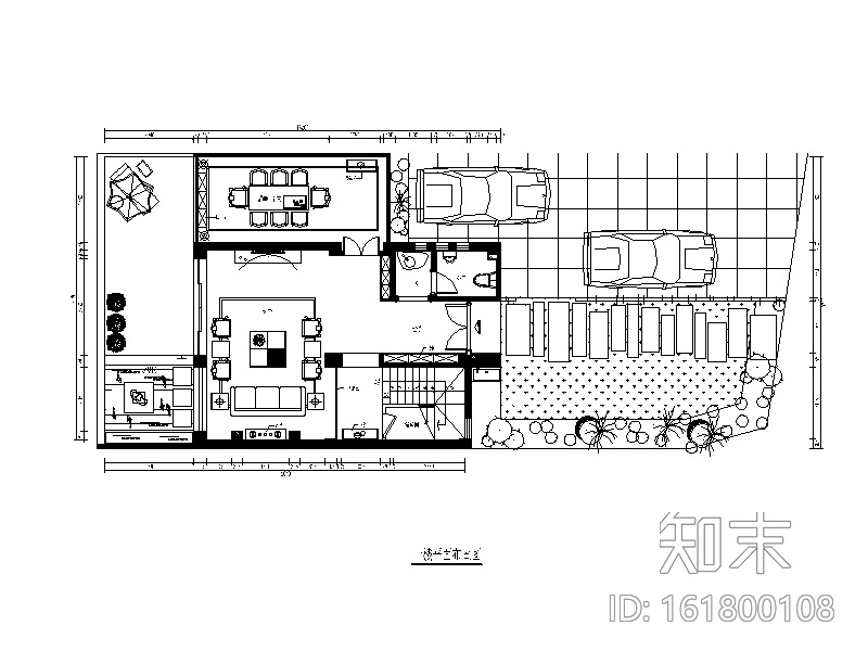 [福建]建欧现代风格别墅设计CAD施工图（含效果图）cad施工图下载【ID:161800108】