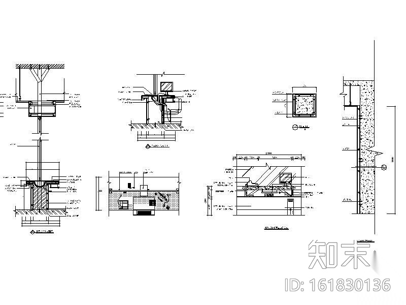 某中型办公室装修图cad施工图下载【ID:161830136】