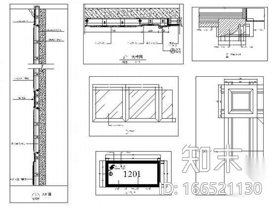 [苏州]高档新古典三居室样板房室内施工图（含效果）cad施工图下载【ID:166521130】