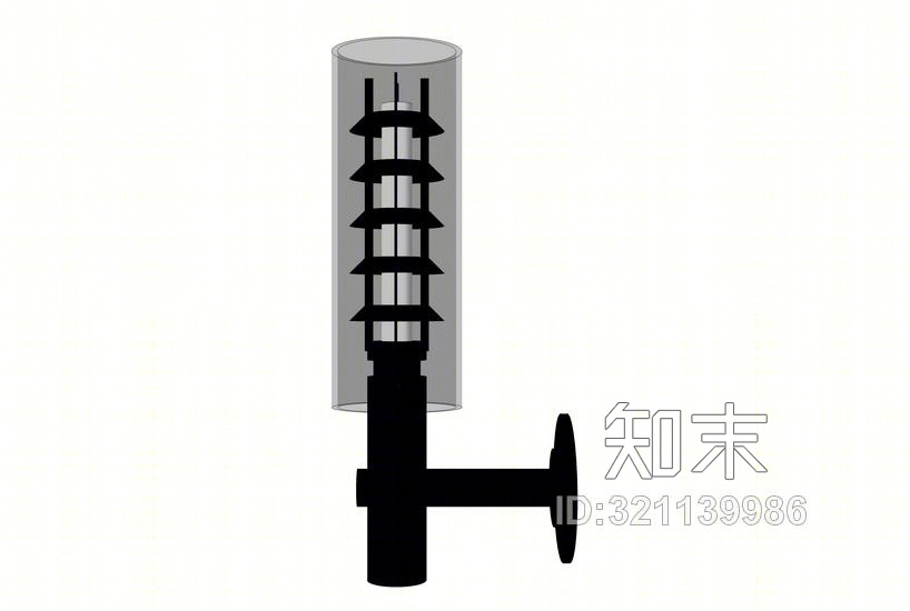 壁灯SU模型下载【ID:321139986】